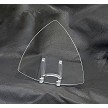 13" Triangle in an acrylic stand (not included) 