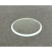 68mm Diameter Ground Beveled Edge Clear Flat Glass, 3.2mm thick 