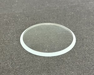 68mm Diameter Ground Beveled Edge Clear Flat Glass, 3.2mm thick 